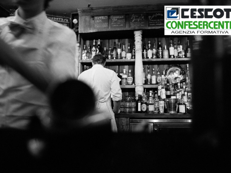 Aperte le iscrizioni al corso gratuito professionalizzante “ADDETTO SALA-BAR” 